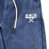 BERNA pantalone modello tuta tinta unita con stampa Blu per Bambino 23541 BLU BERNA 