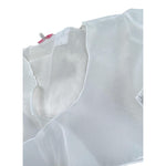 Magnifica Lulu Coprispalle Tinta Unita Velato per Bambina BO304 BIANCO MAGNIFICA LULU 