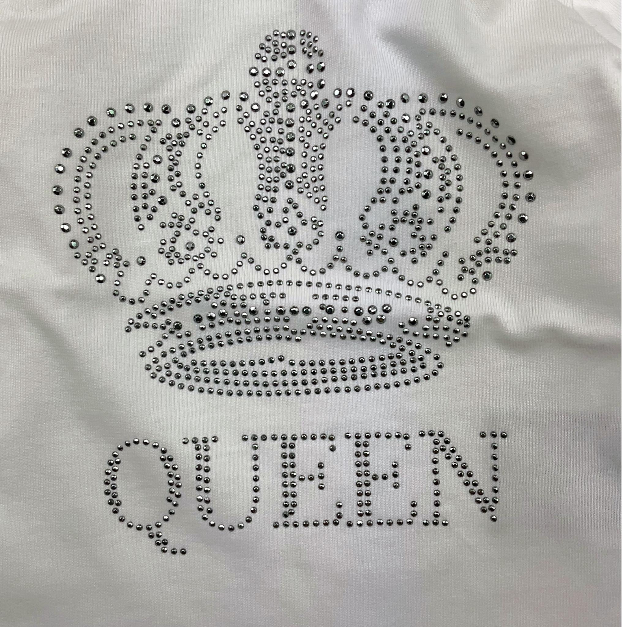 JOHN RICHMOND shirt girocollo tinta unita con stampa Bianco per Neonata RIA25114TS BIANCO JOHN RICHMOND 