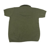 Emanuel Pris T-Shirt In Maglia Mezza Manica Tinta Unita per Bambino ETS3143R VERDE EMANUEL PRIS 