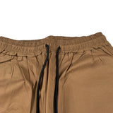 F&A Bermuda tinta unita con Elastico In Vita Marrone per Bambino RURU MARRONE F&A 