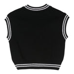 ELISABETTA FRANCHI gilet in maglia scollo a v tinta unita Nero per Bambina EFMA153 NERO ELISABETTA FRANCHI 