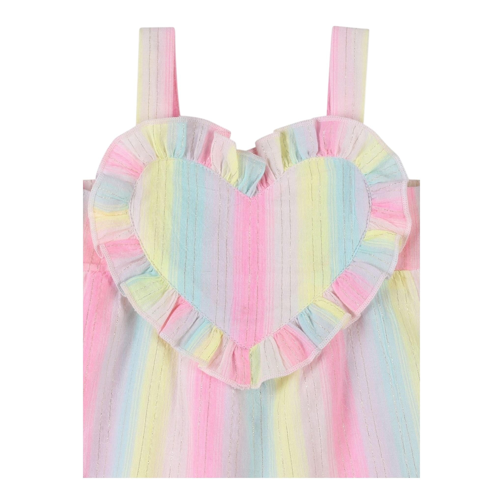 Billieblush Completo 2 Pezzi Top-Short Multicolor per Neonata U20821 MULTICOLO BillIEBLUSH 