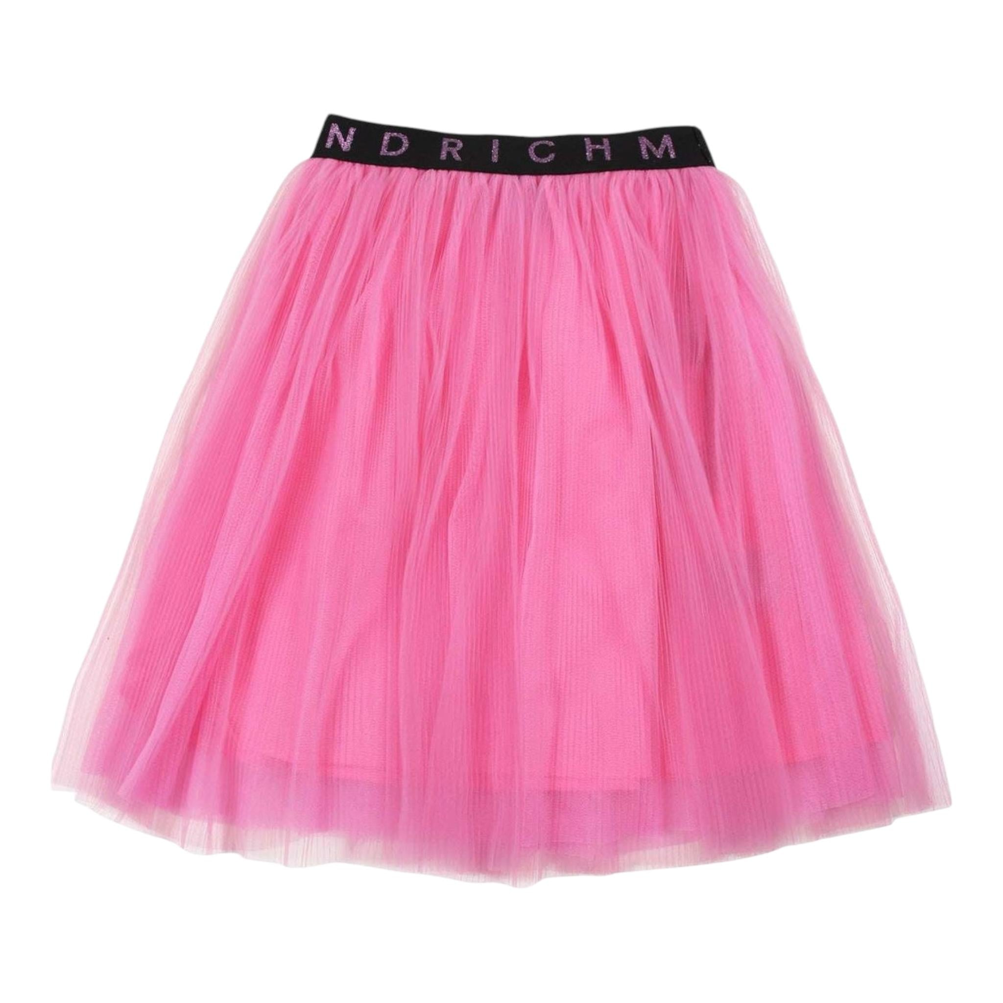 John Richmond Gonna tinta unita con Elastico In Vita Rosa per Neonata RGP24078GON ROSA JOHN RICHMOND 