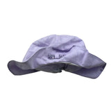 I Delfi Cappello Tinta Unita con Ricamo per Neonata 25P5069 LILLA I DELFI 