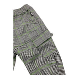 DANIELE ALESSANDRINI pantalone tinta unita con microfantasia Bianco per Neonato 1291P00062 BIANCO DANIELE ALESSANDRINI 