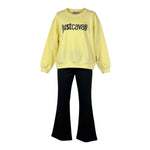 Just Cavalli Completo 2 Pezzi Felpa-Pantalone per Bambino JGP26011CF GIALLO/NERO JUST CAVALLI 