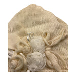 ALETTA cappello tinta unita con applicazioni Panna per Neonata CR888860 PANNA ALETTA 