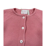 Malvi & Co Cardigan tinta unita Rosa per Neonata S24N133GFMM ROSA MALVI & CO 