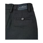 John Richmond Pantalone Tinta Unita con Girovita Regolabile per Neonato RIP26118PA NERO JOHN RICHMOND 