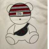 LE BEBE' shirt girocollo tinta unita con stampa Bianco per Neonato LBB5165 BIANCO LE BEBE' 