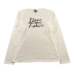 DIXIE shirt girocollo tinta unita con stampa in contrasto Bianco per Bambina LB41030G56 BIANCO DIXIE 