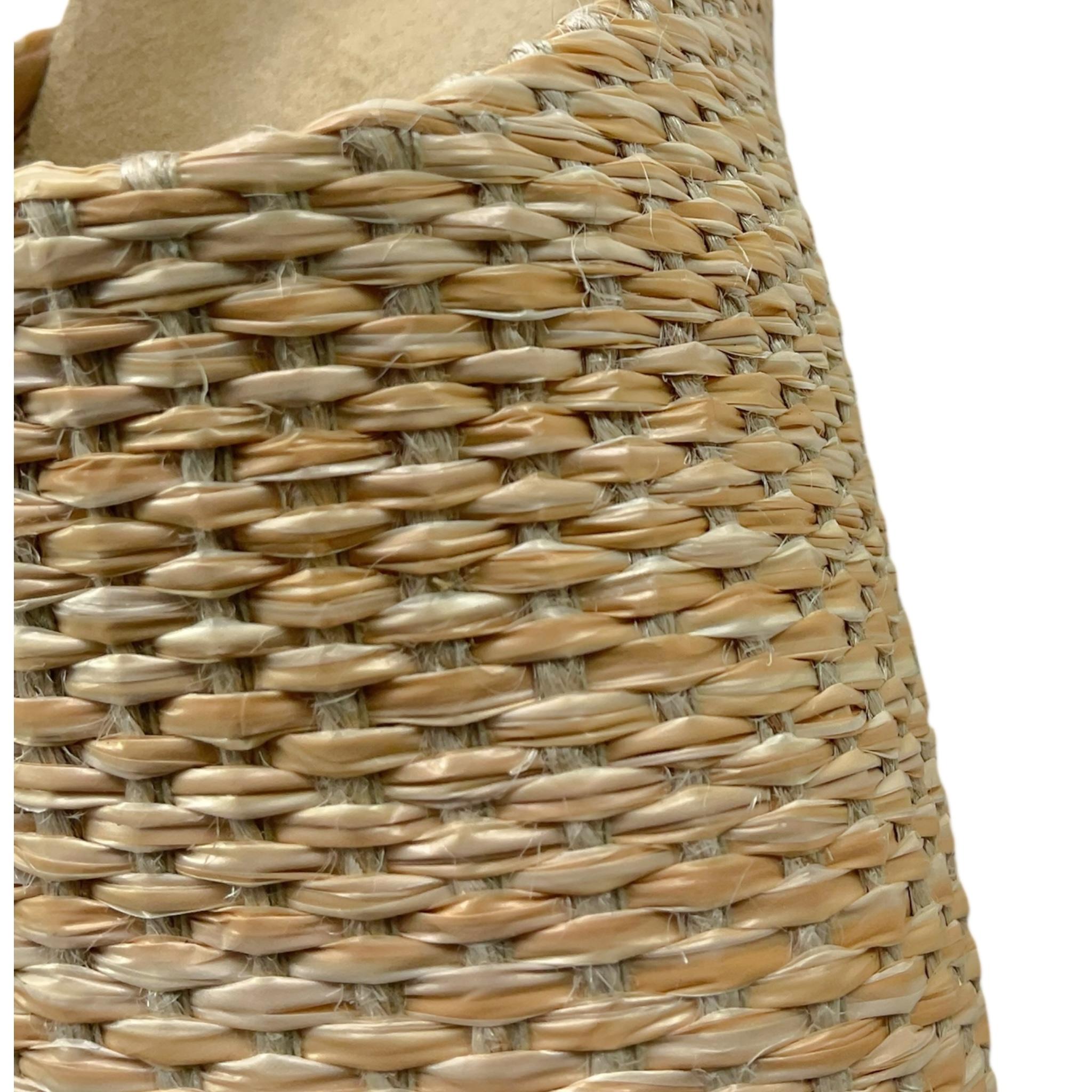 Dou Dou Ciabatta Tinta Unita In Paglia per Bambina BIRKY499 BEIGE DOU DOU 