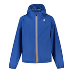 K-Way Giubbino Tinta Unita con Cappuccio per Bambino K61336WXXX BLU K-WAY 