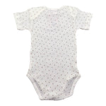 Babyvip Body Tinta Unita con Microfantasia per Neonata J1694 PANNA BABYVIP 