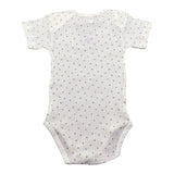 Babyvip Body Tinta Unita con Microfantasia per Neonata J1694 PANNA BABYVIP 