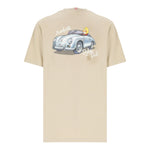 Saint Barth T-Shirt Girocollo Tinta Unita con Stampa per Bambino TSH000105355 BEIGE SAINT BARTH 