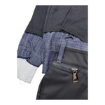 STAY STREET completo 2pz felpa tinta unita con cappuccio e stampa-pantalone Nero per Neonato FB3002N NERO STAY STREET 