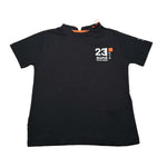 Suns T-Shirt Girocollo tinta unita con Logo Nero per Bambino TSS5108U NERO SUNS 