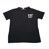Suns T-Shirt Girocollo tinta unita con Logo Nero per Bambino TSS5108U NERO SUNS 