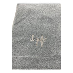 IL GUFO coperta tinta unita cn logo Grigio per Neonato CPG GRIGIO IL GUFO 