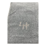 IL GUFO coperta tinta unita cn logo Grigio per Neonato CPG GRIGIO IL GUFO 