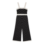 Twinset Tuta Intera Tinta Unita Logata per Bambina 251GJ3QX3 NERO TWINSET 