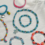 Miss Grant T-Shirt Girocollo tinta unita con Stampa Bianco per Bambina MG1318 BIANCO MISS GRANT 