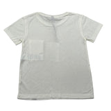 Imperial Kids T-Shirt Tinta Unita con Taschino per Bambino MBB9030B72 PANNA IMPERIAL KIDS 