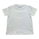 Daniele Alessandrini T-Shirt Girocollo Tinta Unita con Stampa per Neonato 1296M00179 PANNA DANIELE ALESSANDRINI 
