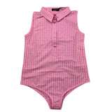 Fun & Fun Body Giromanica Tinta Unita con Brillantini per Bambina FBBD01361 ROSA FUN & FUN 