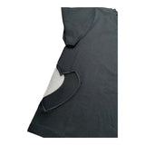 Liu Jo T-Shirt Girocollo Tinta Unita con Applicazione per Bambina GA5067X NERO LIU JO 