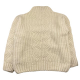 ELEVENTY maglia mezzo collo tinta unita Panna per Bambina EV9A10 PANA ELEVENTY 