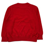 Sun68 Maglia Girocollo Tinta Unita con Logo per Bambino K33301 ROSSO SUN68 
