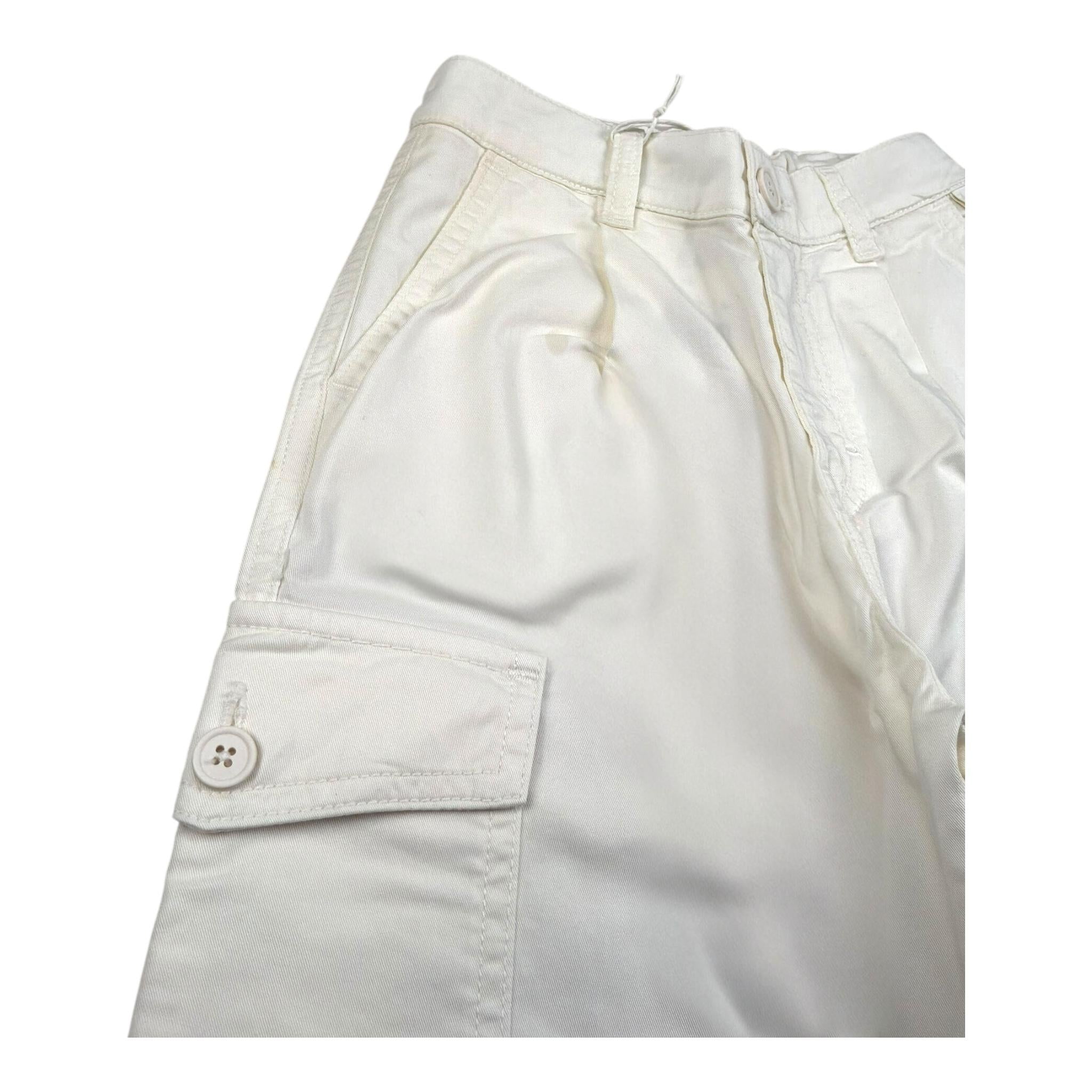 Il Gufo Pantalone Tinta Unita Cargo per Bambino P25PL440C6074 PANNA IL GUFO 
