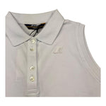 K-Way Canotta Tinta Unita con Logo per Bambino K61414W BIANCO K-WAY 