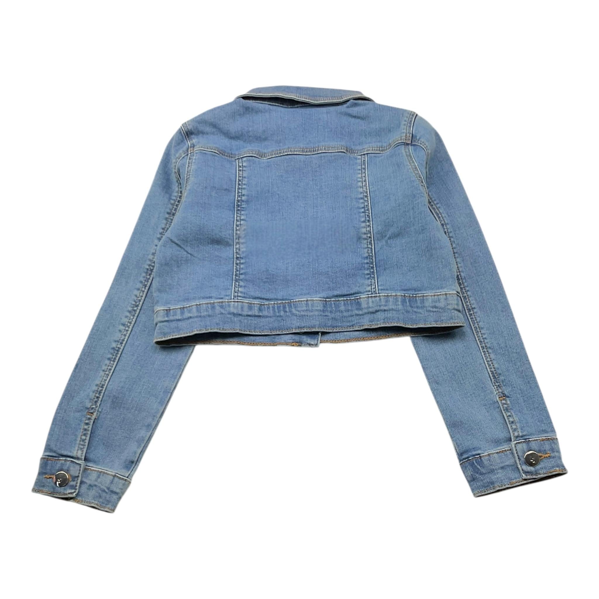 Liu Jo Giubbino In Denim Tinta Unita per Neonata KA5066N BLU LIU JO 