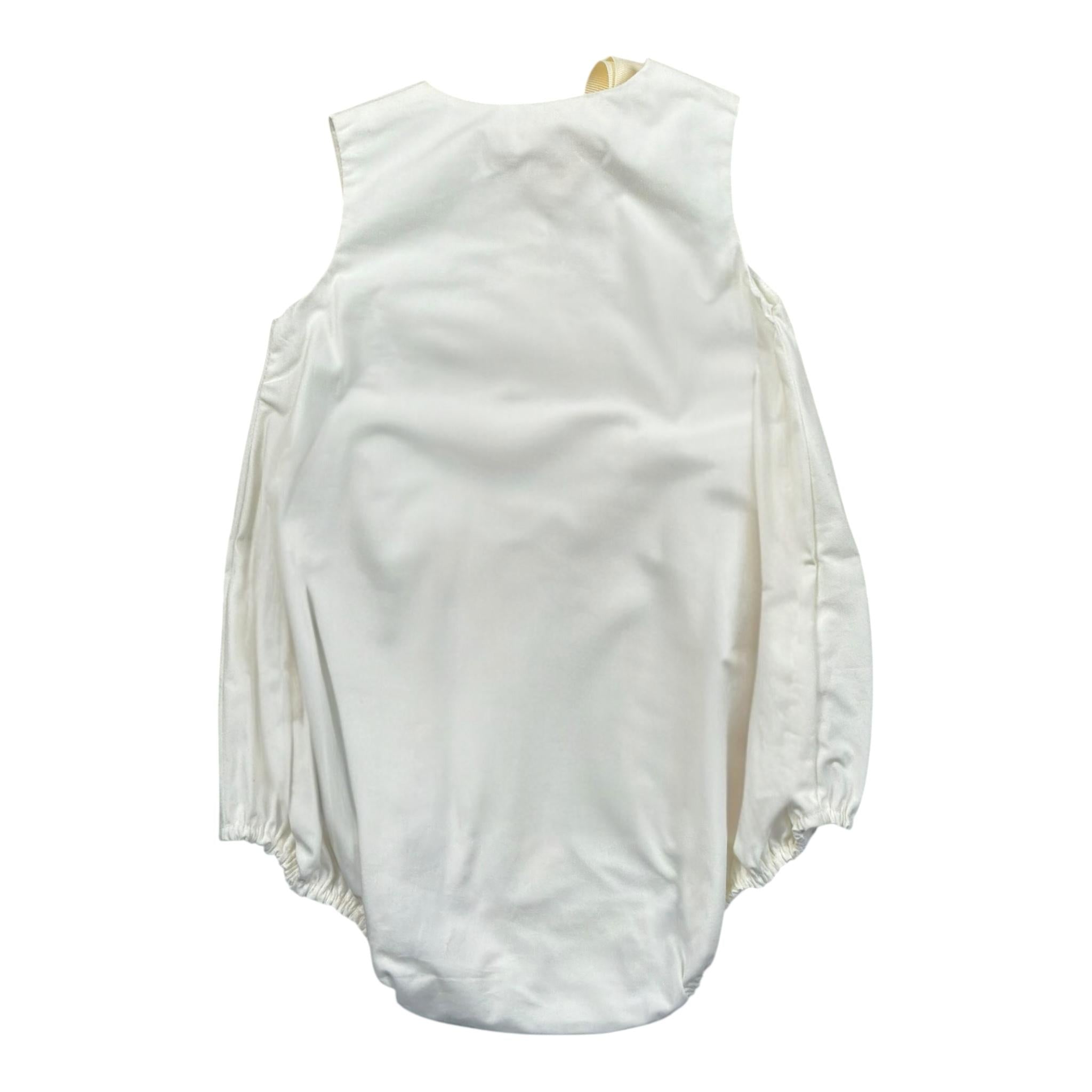 Elisabetta Franchi Pagliaccetto Tinta Unita Giromanica per Neonata ENPG050 BIANCO ELISABETTA FRANCHI 