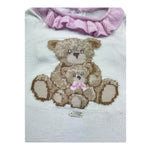 Le Bebe Pagliaccetto Mezza Manica Tinta Unita con Colletto per Neonata LBG6318 BIANCO LE BEBE 