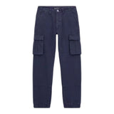 GUESS pantalone tinta unita con tasconi Blu per Bambino L3YB04WE1L0 BLU GUESS 