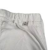 Manuel Ritz Pantalone Tinta Unita con Elastico In Vita per Neonato MR3013NXX BIANCO MANUEL RITZ 