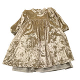 NANAN abito manica lunga in velluto Oro per Neonata I2352118P ORO NANAN 