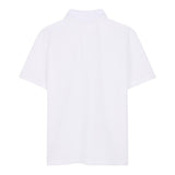 Boss Polo Mezza Manica Tinta Unita per Bambino J52042 BIANCO BOSS 