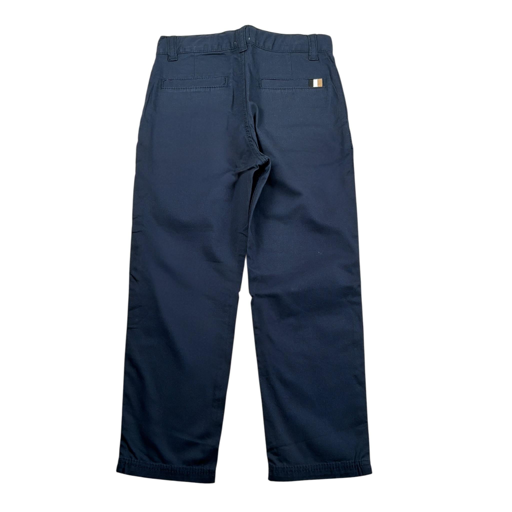 Boss Pantalone tinta unita con Girovita Regolabile Blu per Bambino J50673X BLU BOSS 