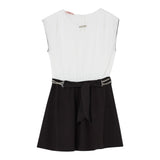 Liu Jo Abito Bicolore Giromanica per Bambina GA5060 BIANCO/NERO LIU JO 