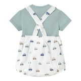 Mayoral Completo 2 Pezzi T-Shirt-Pagliaccetto per Neonato 1608 BIANCO MAYORAL 