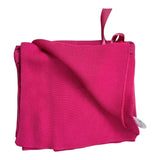 Juliana Coperta tinta unita con Fiocco Fuxia per Neonata J7021 FUXIA JULIANA 