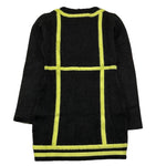 MARC ELLIS abito girocollo tinta unita manica lunga Nero per Bambina JMJDR00185 NERO MARC ELLIS 