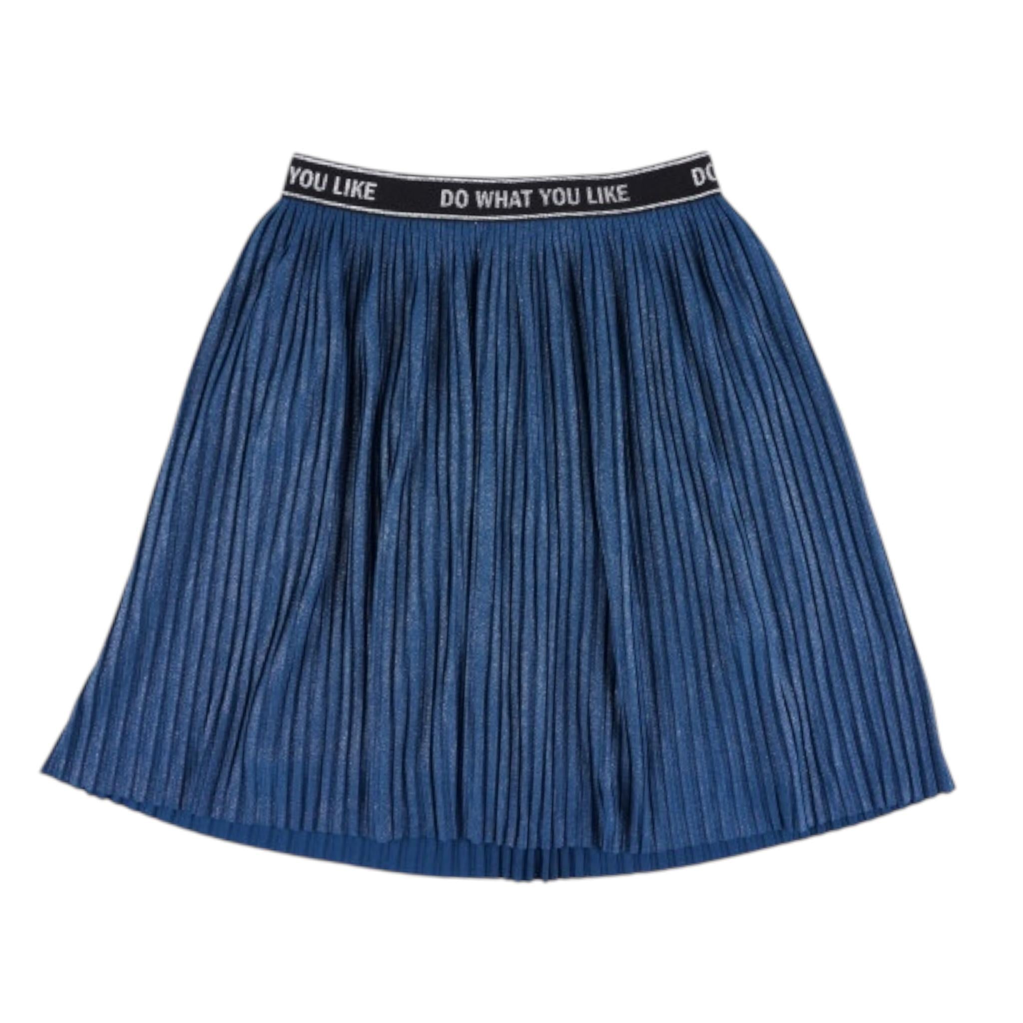 NAME IT gonna tinta unita con elastico in vita Verde petrolio per Bambina 13181554 VERDE PETROLIO NAME IT 