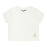 Moschino Completo 2 Pezzi T-Shirt-Salopette per Neonato MUG01LX BEIGE MOSCHINO 